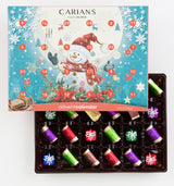 Advent Calendar 2024 Christmas 24 Days Wrapped Chocolates