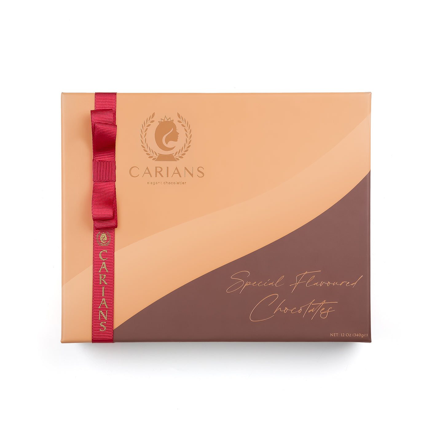 Carians Luxury Premium Chocolate Box - Royal Red Ribbon