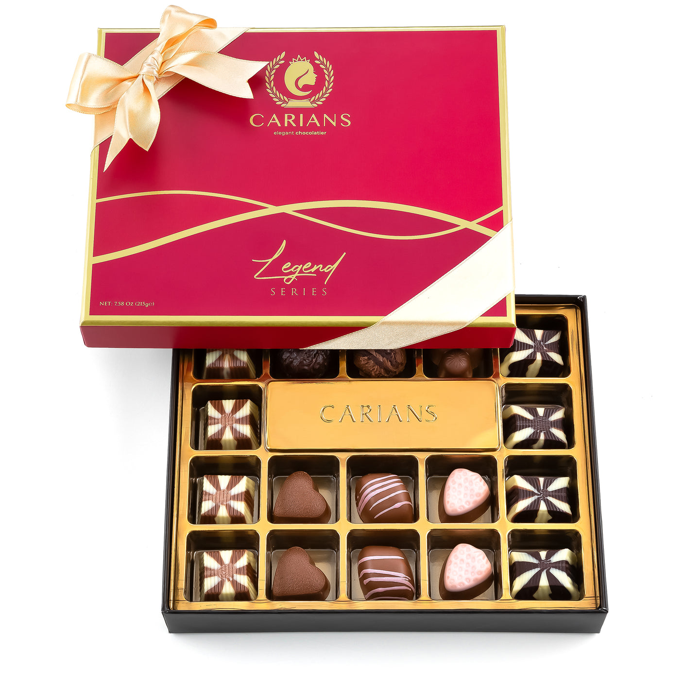 Legend Chocolate Gift Box, Gold Ribbon